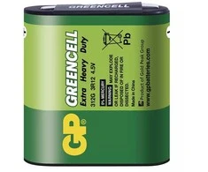 GP Jednorazowa cynkowo-węglowa baterie 3R12, 1-pack