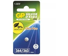 Elementas GP Sidabrinis OXIDE AG1/SR60/364F, 1,55V