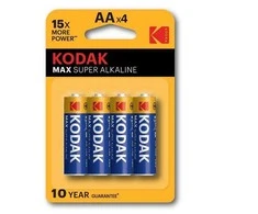 KODAK Max Super LR6 (AA) 4 pak. Elementai