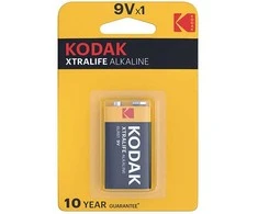 BateriA „Kodak XTRALIFE“ šarminė K9V LR9 baterija, 1 vnt.