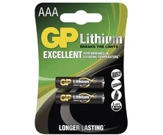 gp 24LF-U2 LITHIUM 1.5V AAA FR03