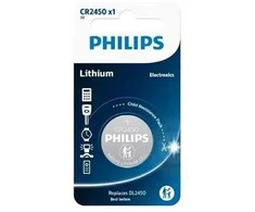 PHILIPS Jednorazowa litowa baterie CR2450, 1-pack