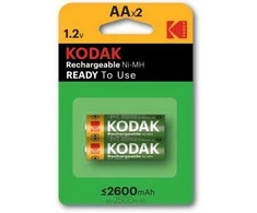Kodak Akumulatorki Ni-MH baterie AA, 2-pack