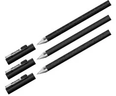 Berlingo, pióro kulkowe, mėlyna, 24szt, 0.7mm, Double Juodas