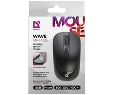 Pelė Defender Wave MM-995 juoda