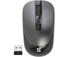 Pelė Defender Wave MM-995 sidabrinė