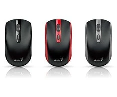 Genius ECO-8150 Bevielė pelė, juoda-pilka, 1200DPI