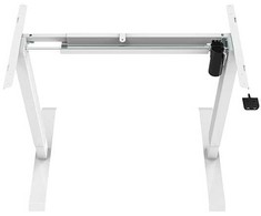 Neutralle Smėlio ir baltos spalvos rašomasis stalas 140 cm x 75 cm