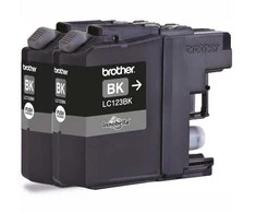 rašalBrother originalus rašalas LC123BKBP2 (2 x juoda)