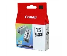 Canon BCI-15BK ink cartridge twinpack, juodas