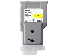 Canon PFI-320Y (2893C001) Rašalinė kasetė, Geltona