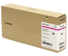 Canon PFI-711 M rašalo kasetė 1 vnt Originalus Rausvai raudona