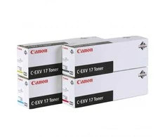 Canon C-EXV 17 (0259B002), geltona kasetė