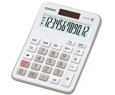 Stalinis skaičiuotuvas CASIO MX-12B, balta sp.