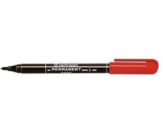 Centropen, marker 2836, raudona, 10vnt, 2mm, na bazie alkoholu, cena za 1 vnt
