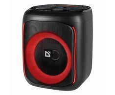 Kompiuterio kolonėlės Defender głośnik BOOMER 50, Li-Ion, 1.1, 50W, juoda, garsumo valdymas, pašvietimas LED, BT 5.0, TWS, 90Hz-20KHz