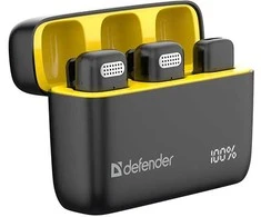 Defender, Lavalier mikrofon, TALKY-139, juoda