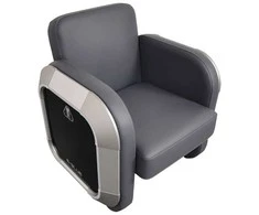 E-Blue Mėlyna Dla gracza sofa E-mėlynas EEC346-11, pilka