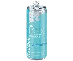Energy drink, Ice edition, 12 vnt w kartonie, cena za 1 vnt, Raudona Bull vanilla &amp; iced berry