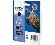 Epson T1571 | Ink Cartridge | Photo Juodas