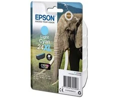 Epson Elephant C13T24354012 rašalo kasetė Originalus Šviesus Cyan 1 vnt