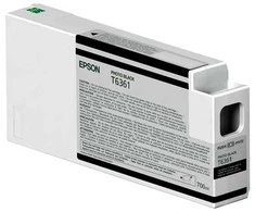 Originalus rašalo kasetė Epson C13T636100, juodas, 700 ml