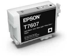 Epson T7607 | Ink Cartridge | Light Juodas