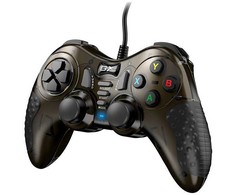 Gamepad Genius GX Gaming GX-19UV, 19przycisk, USB, juoda-ruda