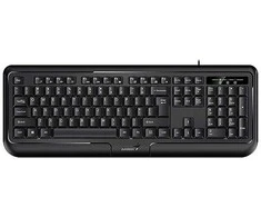Genius KB-118 II klaviatūra su laidu (PS/2) CZ/SK, juoda