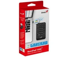 Genius NumPad 1000 COPILOT klaviatūra numeryczna belaidė juoda