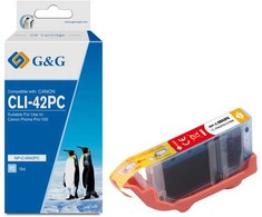 G&amp;G G&amp;G NP-C-0042PC nabój su tuszem 1 vnt. Zamiennik Jasny cyjan
