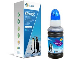Su G&amp;G suderinamas rašalas / rašalas su BT-5000C, NPR-BT5000C, žalsvai mėlyna, 5000s