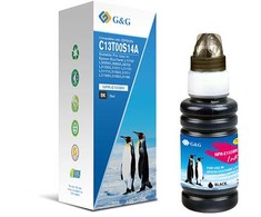 G&amp;G kompatybilny ink / tusz su C13T00S14A, NPR-E103BK-70ml-B, juodas