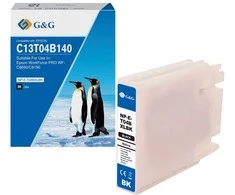 G&amp;G kompatybilny ink / tusz su C13T04B140, NP-E-T04BXLBK-A, juodas, 5800s