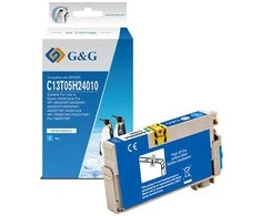 Su G&amp;G suderinamas rašalas / rašalas su C13T05H24010, NP-R2-0405XLC, žalsvai mėlyna