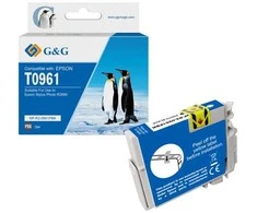 G&amp;G kompatybilny ink / tusz su C13T09614010, NP-R-0961PBK, photo juodas
