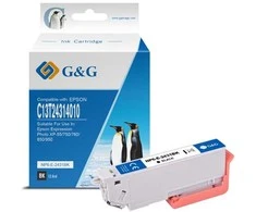 G&amp;G kompatybilny ink / tusz su C13T24314012, NP-R-2431XLBK, juodas