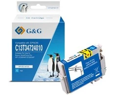 G&amp;G kompatybilny ink / tusz su C13T34724010, NP-R-3472C, cyan