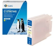 G&amp;G kompatybilny ink / tusz su C13T907440, NP-E-9074Y, yellow, 120ml