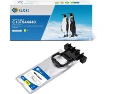 Su G&amp;G suderinamas rašalas / rašalas su C13T944440, NP-E-9444Y, geltona, 3000s