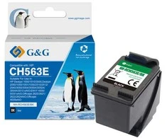 G&amp;G kompatybilny ink / tusz su CH563EE, HP 301XL, NH-RC563BK, juodas, 18ml, ml