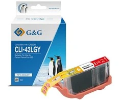 G&amp;G kompatybilny ink / tusz su CLI-42LGY, NP-C-0042LGY, light pilkas