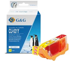 G&amp;G kompatybilny ink / tusz su CLI521Y, NP-C-0521Y, 2936B001, yellow, 8.4ml