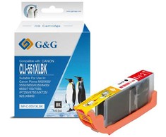 G&amp;G G&amp;G 18825 rašalo kasetė su 1 vnt. pakaitine didelės talpos (XL) rašalo kasetė Juodas
