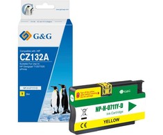 G&amp;G kompatybilny ink / tusz su CZ132A, NP-H-0711Y(HP711, yellow
