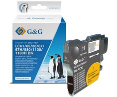 G + G Tusz G&amp;G XXL kartridż do drukarki kompatybilny su Brother LC-980/1100
