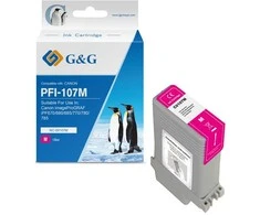 G&amp;G kompatybilny ink / tusz su PFI107M, NC-00107M, 6707B001, magenta, 130ml