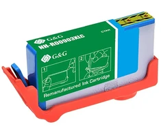 Tusz Sagem G&amp;G suderinamas rašalas / tusz su T6M03AE, HP 903XL, NH-R00903XLC-E-Reman-Eu, žydra, 825s, EOL