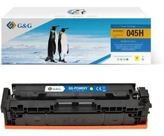 Su G&amp;G suderinami dažai su Canon 045HY, NT-PC045XY, geltona, 2200s