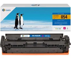 G&amp;G suderinamas toneris su Canon 054M, NT-PC054M, magenta, 1200 psl., EOL